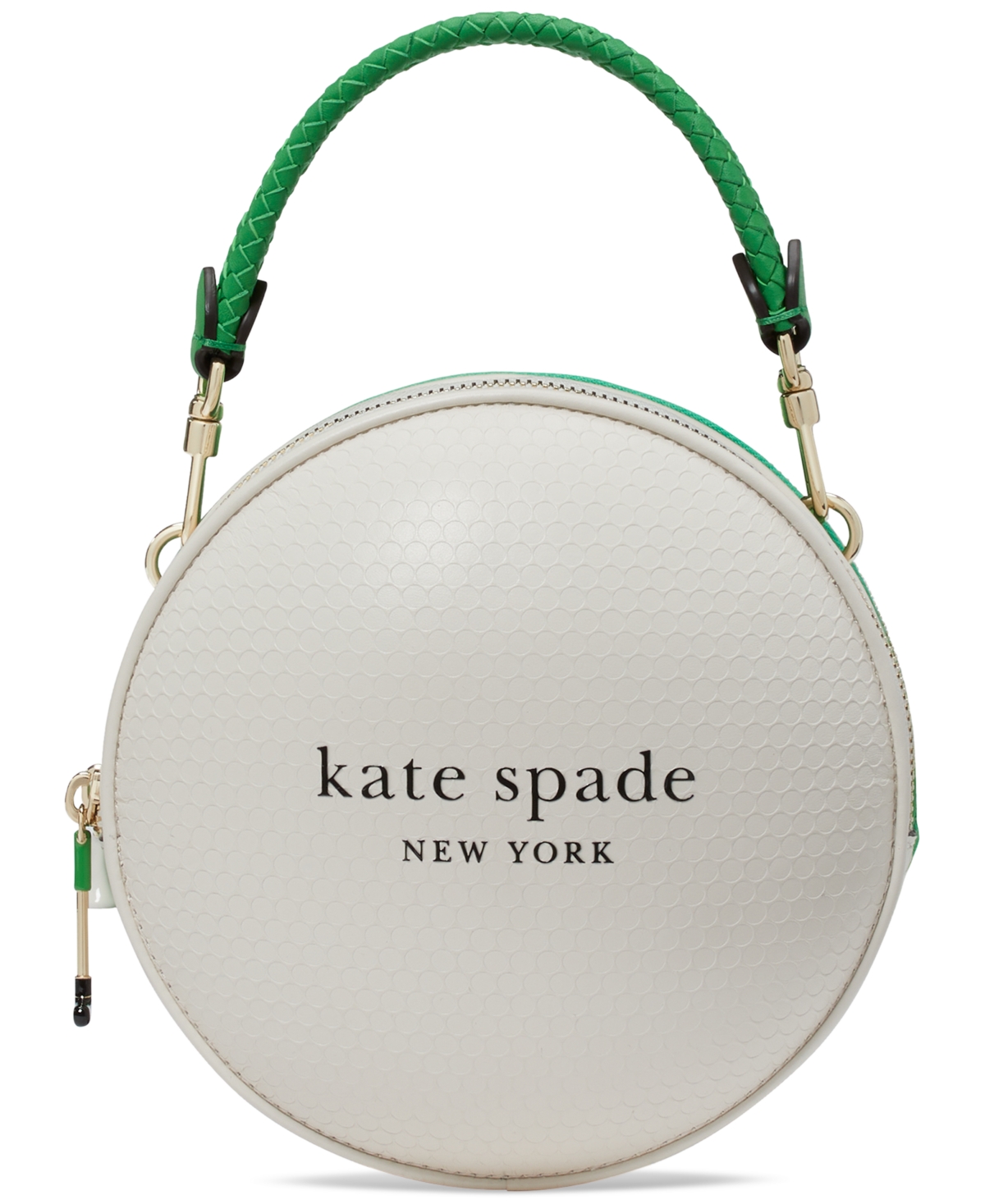 Shop Kate Spade Tee Time Textured Leather 3d Golf Ball Mini Crossbody In Multi