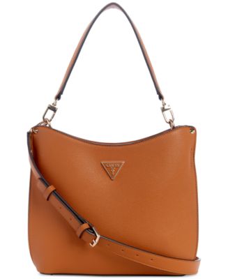Guess MERIDIAN FRIEND - Handtas - latte logo/beige