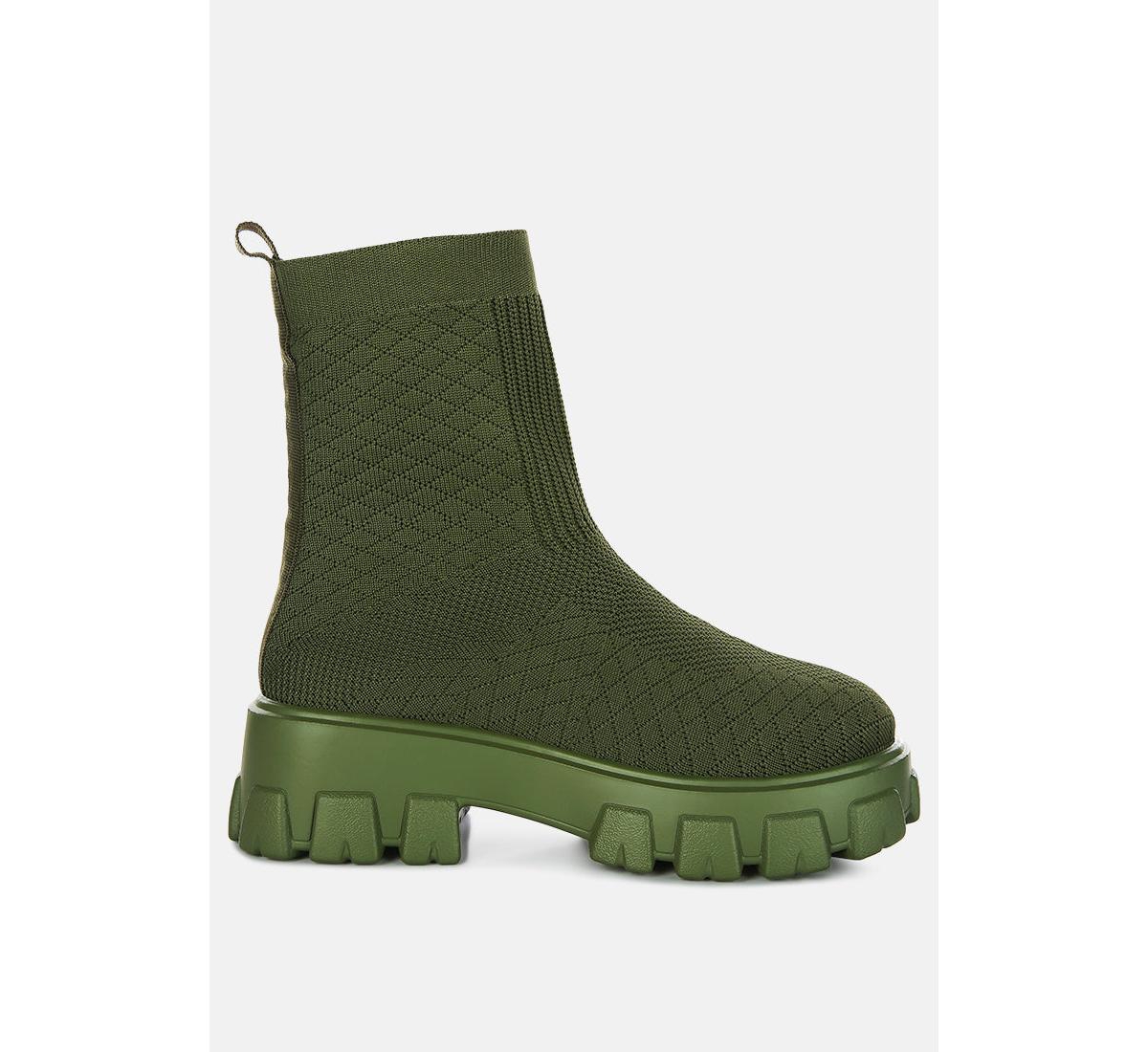 mallow boots - Olive