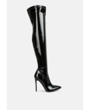 Black heeled boots sale new arrivals