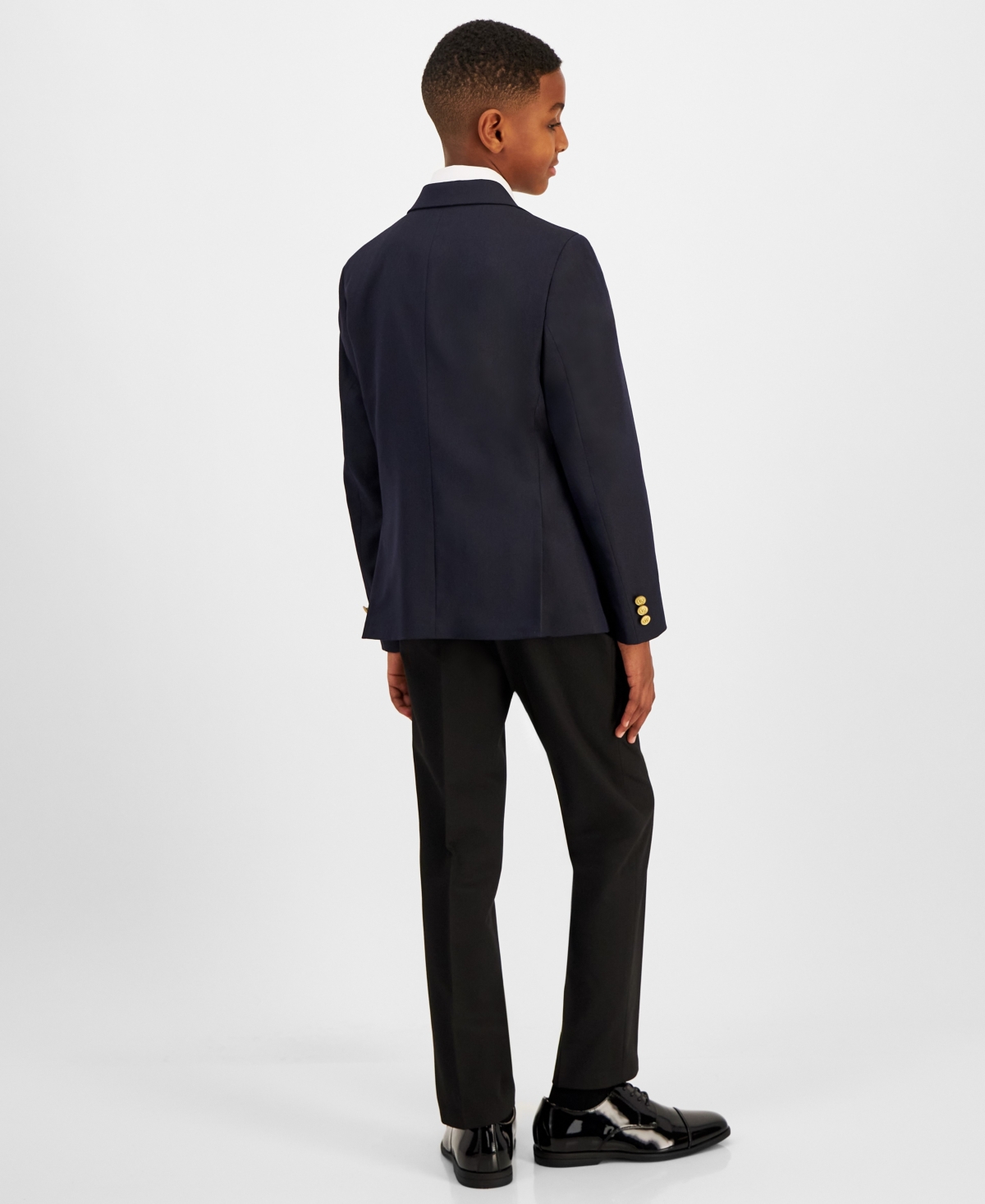 Big Boys Classic Stretch Suit Blazer Jacket