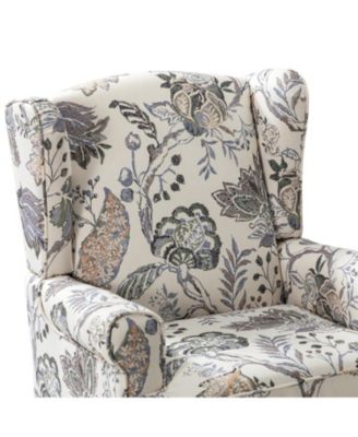 Escanor Traditional Armchair with Pattern Design for Living Room