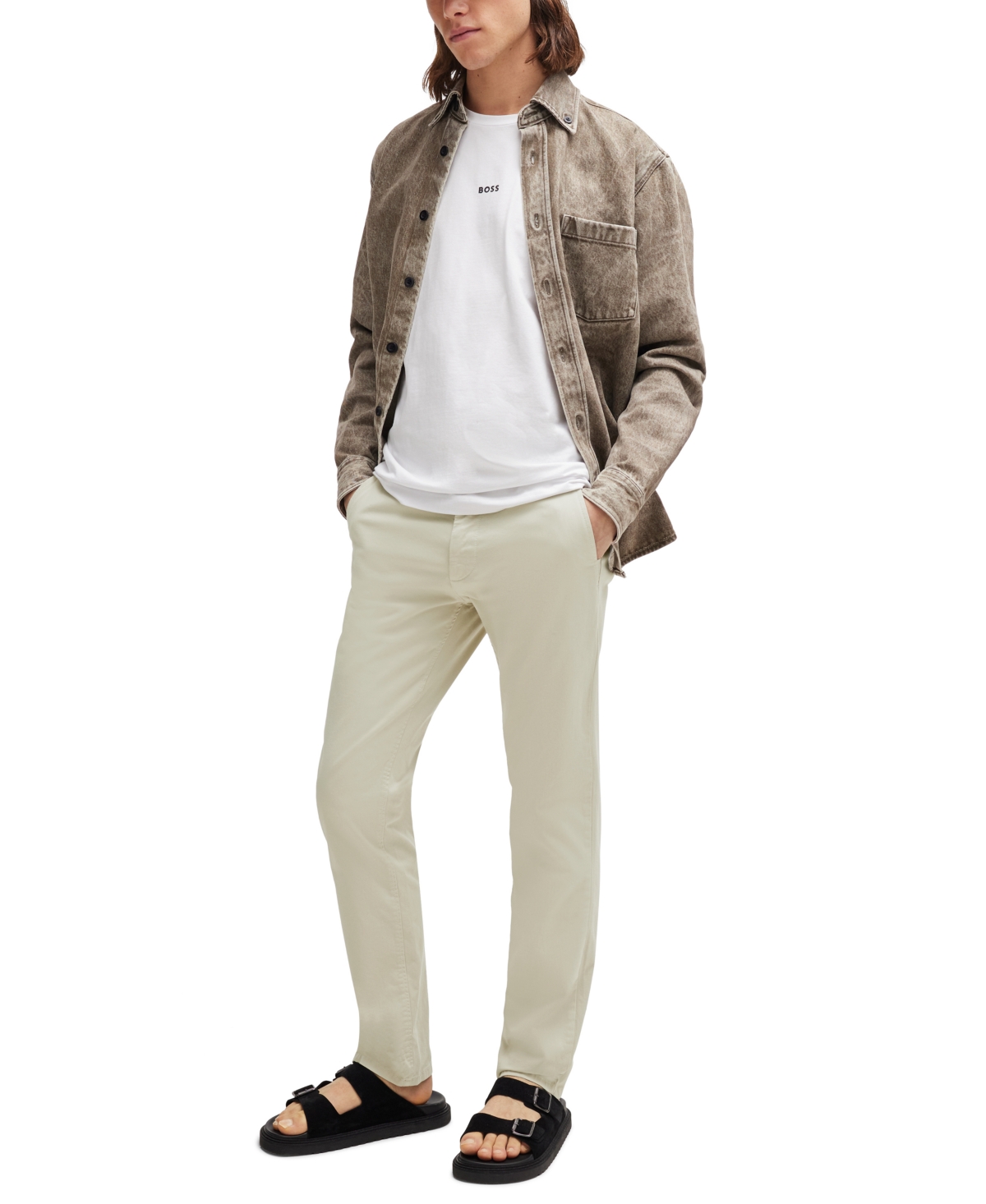 Boss by Hugo Boss Men's Slim-Fit Chinos