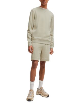 Men's Logo Patch Relaxed-Fit Sweatshirt