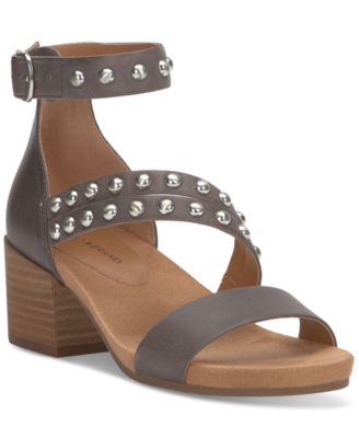 Lucky Brand - Women's Piah Studded Block-Heel City Sandals