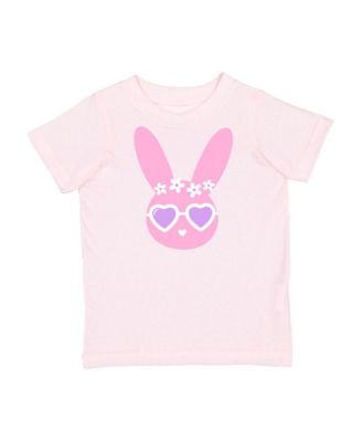 Little and Big Girls Bunny Babe Easter Short Sleeve T-Shirt - Macy's