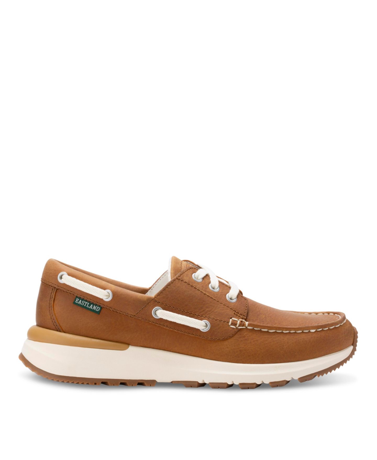 Мужские кроссовки Eastland Shoe Leap Trainer Boat, цвет: Рыжевато-коричневый — фото 2