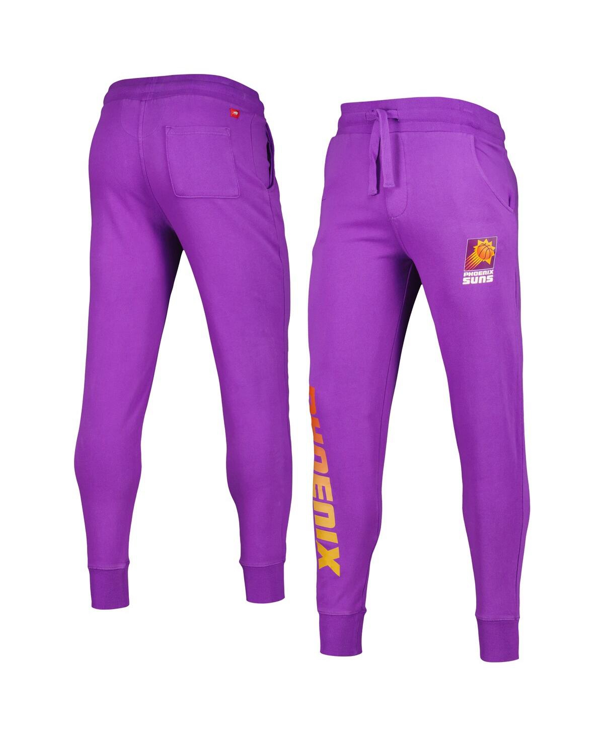 Men's Sportiqe Purple Phoenix Suns Hardwood Classics Boon Jogger Pants - Purple