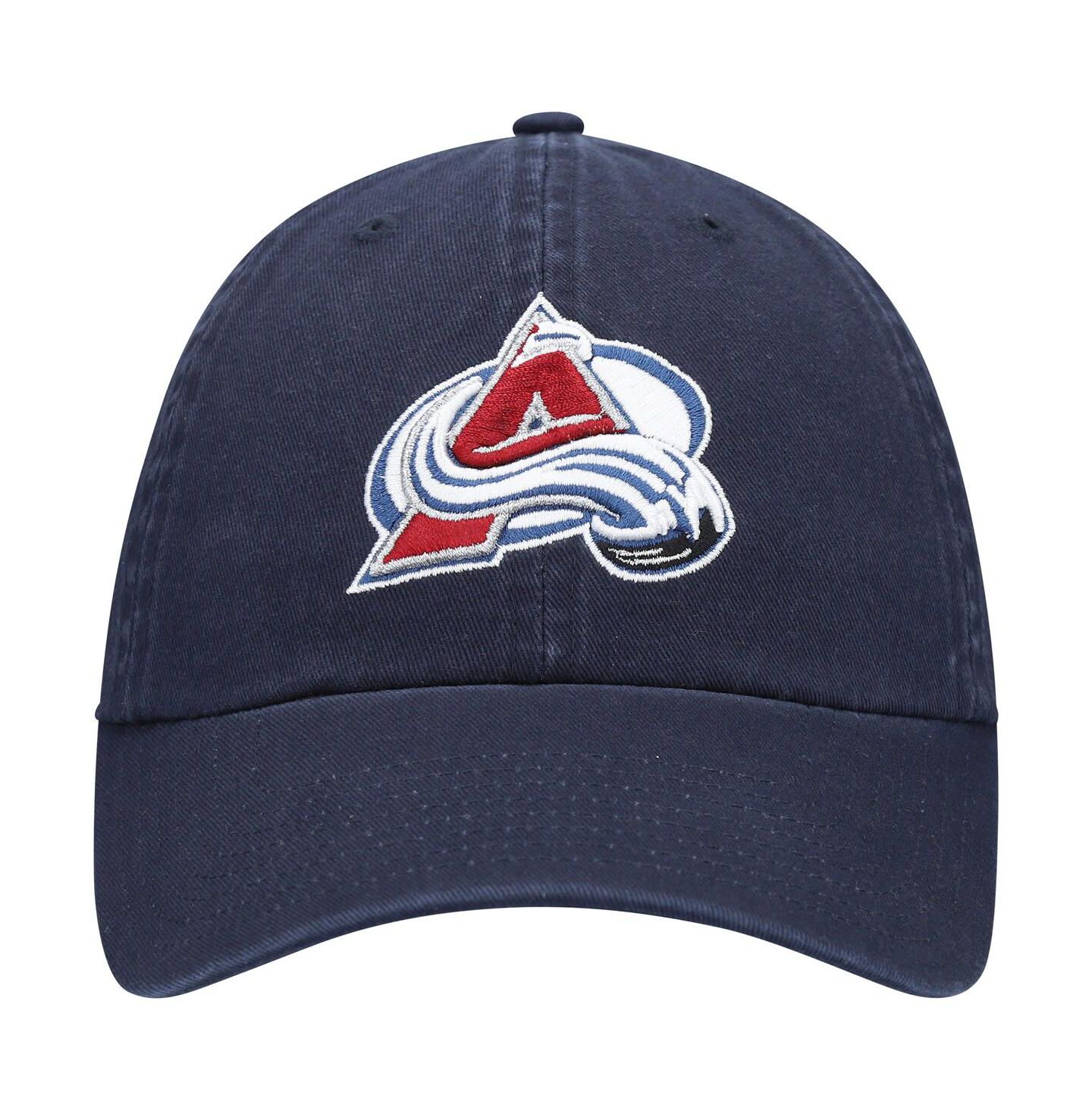 Мужская кепка '47 Brand Navy Colorado Avalanche Team Clean Up Adjustable Hat — фото 2