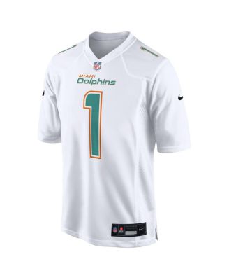 Men's Tua Tagovailoa White Miami Dolphins Fashion Game Jersey