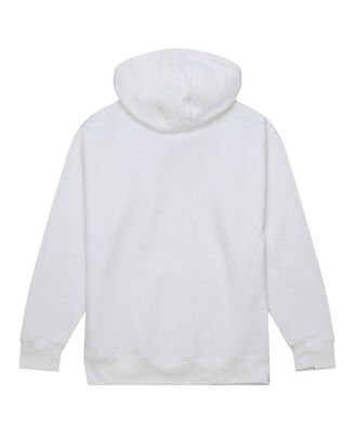 Men's x Tats Cru White Philadelphia 76ers Hardwood Classics Brick Pullover Hoodie