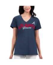 47 Brand Women's V-Neck Scrum Tee - MLB Ladies T-Shirt, Blue, Small :  : Sports & Outdoors