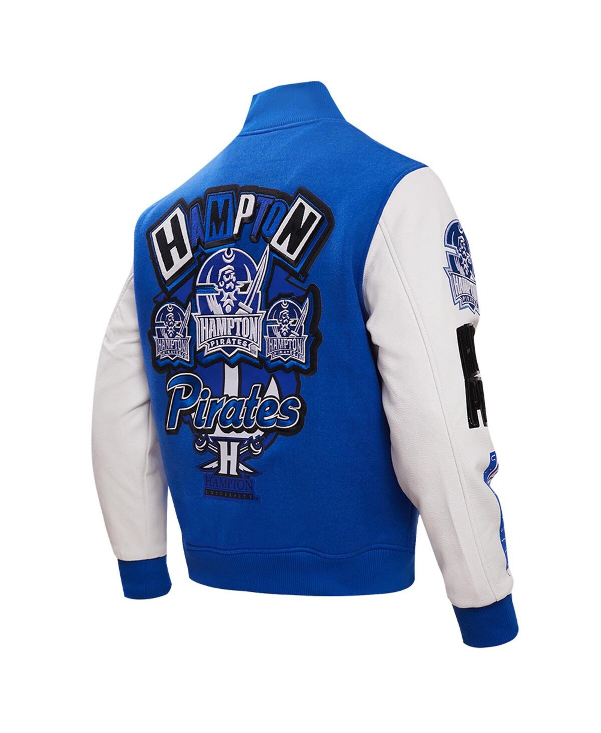 Shop Pro Standard Men's  Royal Hampton Pirates Homecoming Varsity Full-snap Jacket