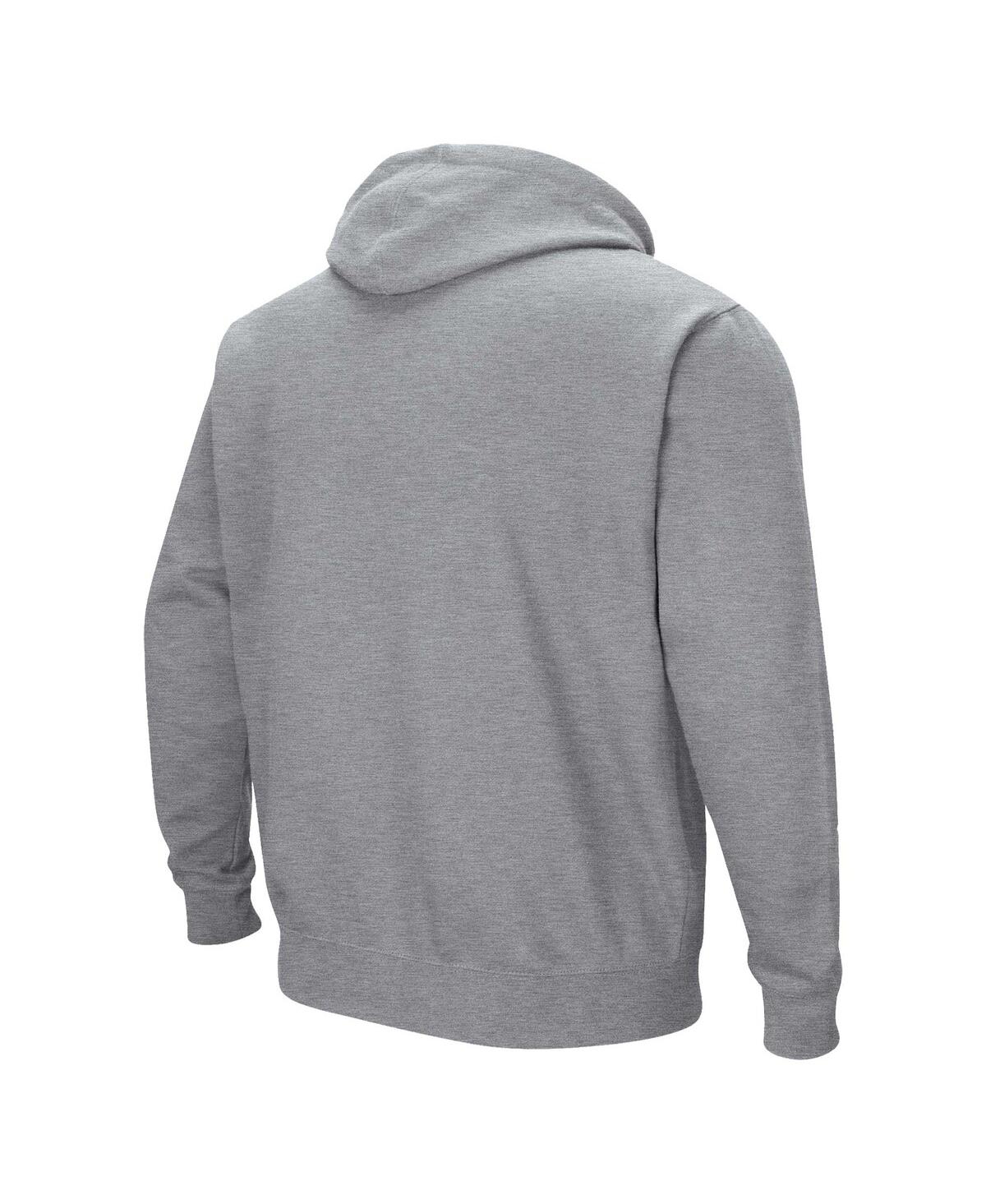 Colosseum Men's Nebraska Huskers Arch & Logo 3.0 Pullover Hoodie In White