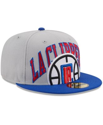 Men's Gray, Royal LA Clippers Tip-Off Two-Tone 59FIFTY Fitted Hat
