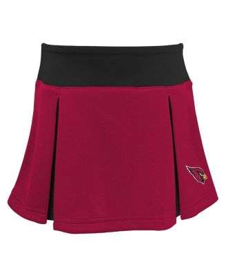 Girls Toddler Cardinal Arizona Cardinals Spirit Cheer Two-Piece Cheerleader Set with Bloomers