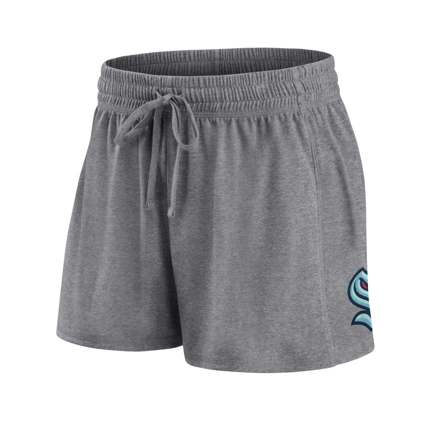 Women's Navy, Gray Seattle Kraken Script T-shirt and Shorts Set
