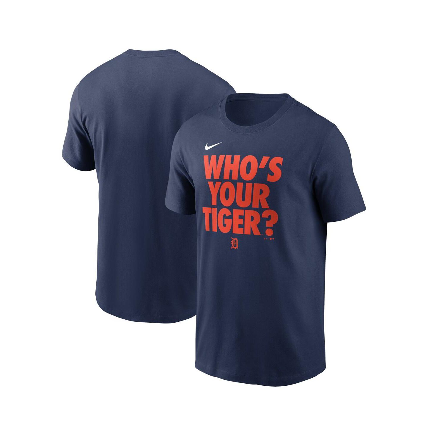 Мужская футболка Nike Navy Detroit Tigers Rally Rule — фото 1
