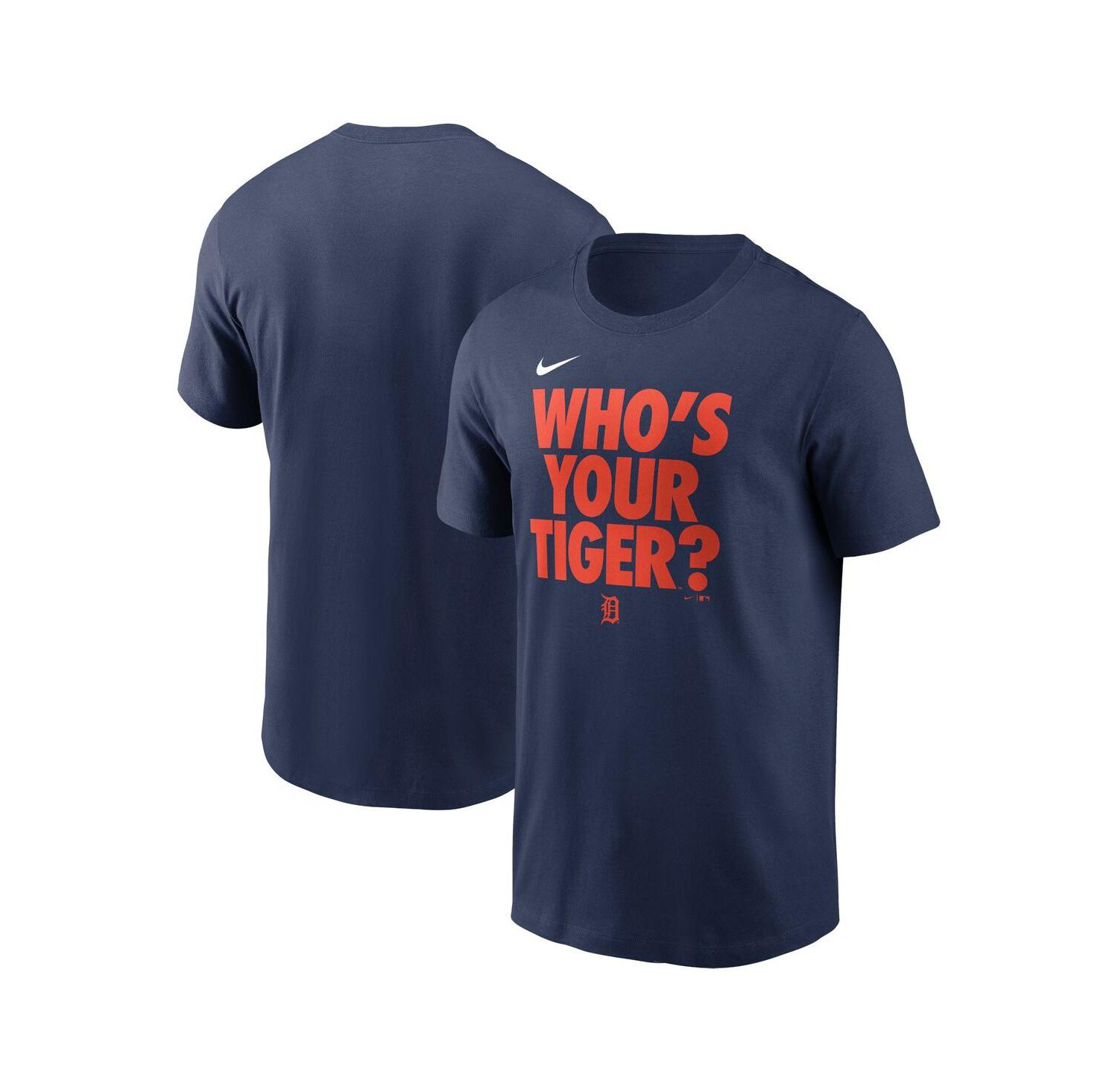 Men's Navy Detroit Tigers Rally Rule T-shirt
