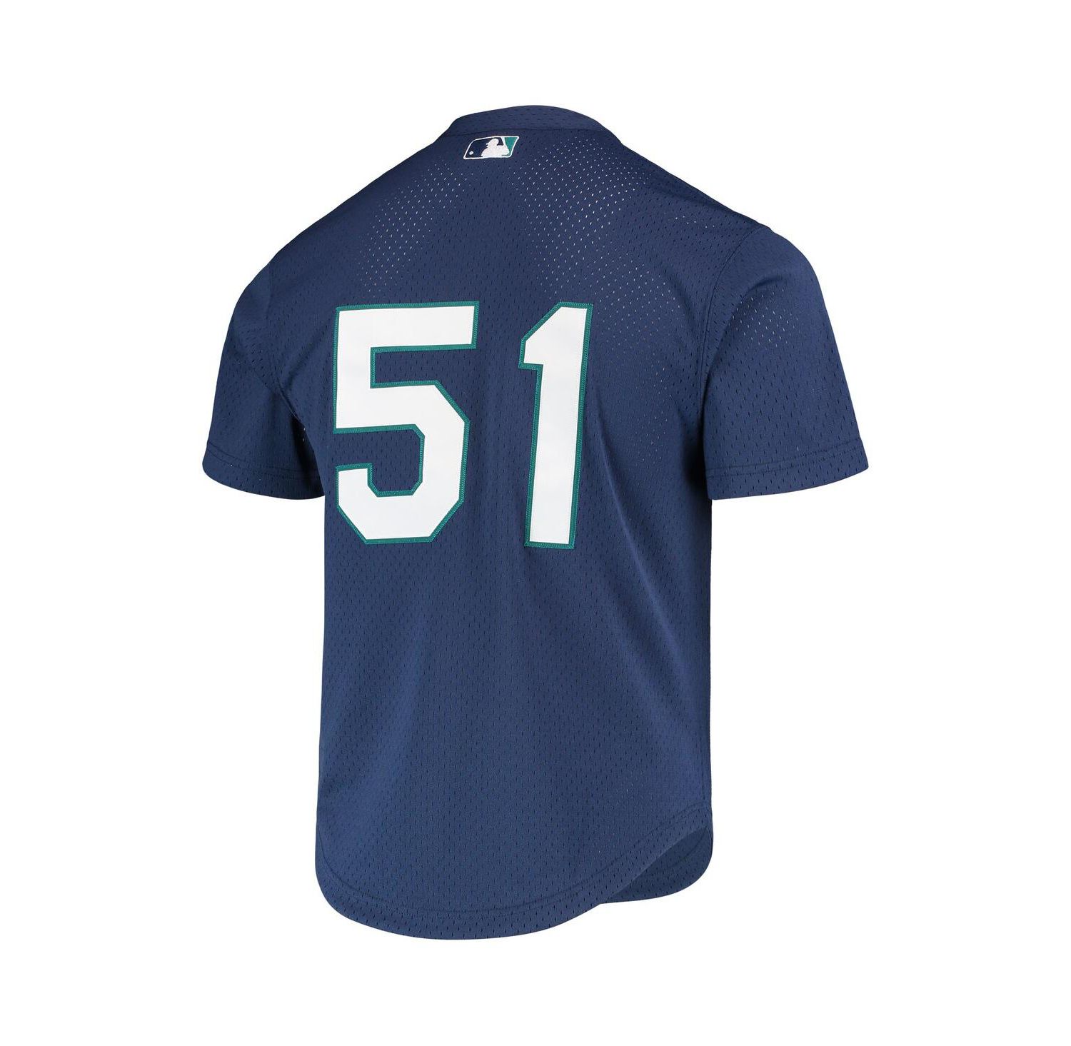 Men's Ichiro Suzuki Royal Seattle Mariners Cooperstown Collection Mesh Batting Practice Jersey