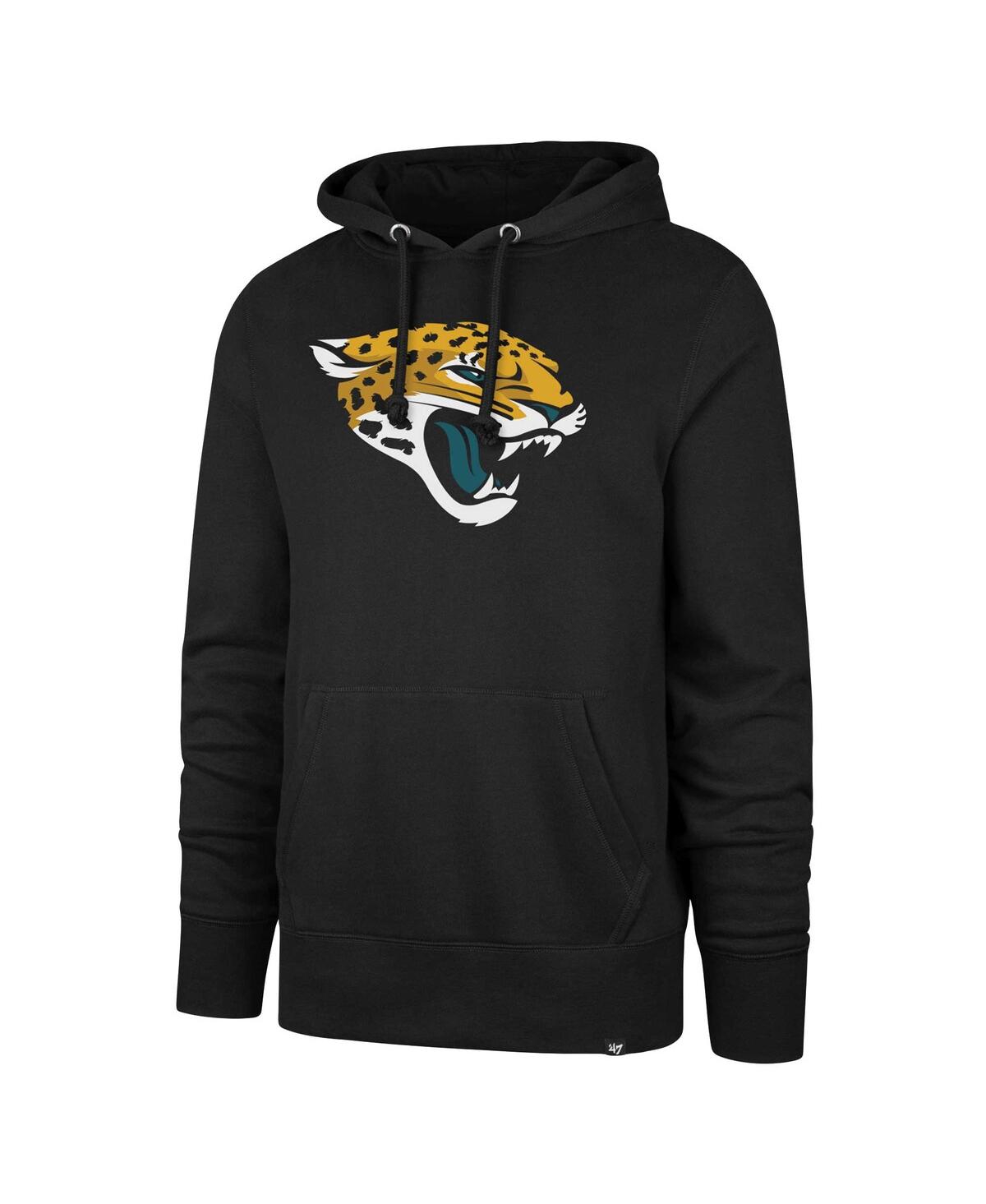 Men's '47 BrandJacksonville Jaguars Imprint Headline Pullover Hoodie - Black