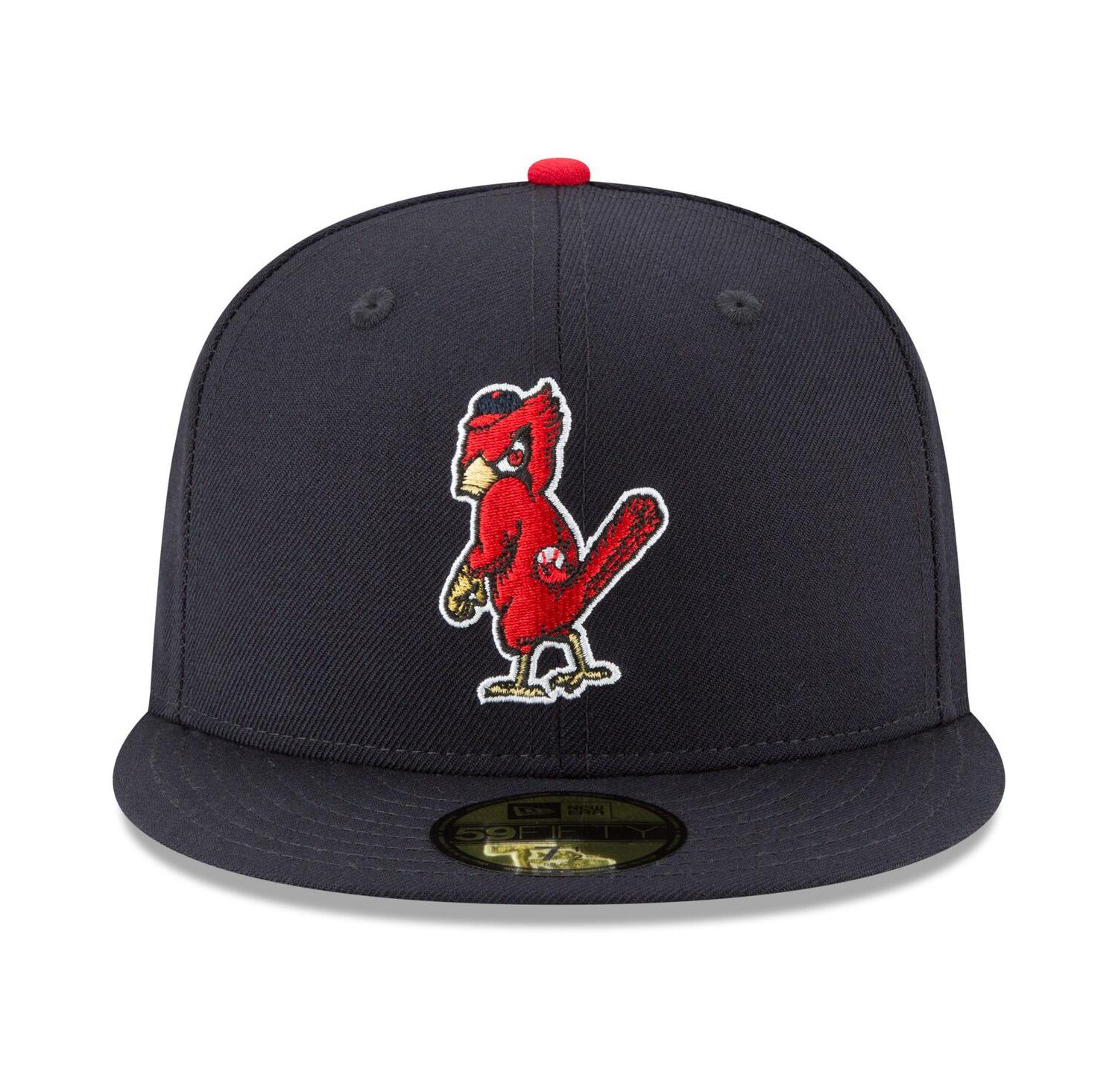 Men's Navy St. Louis Cardinals Cooperstown Collection Wool 59FIFTY Fitted Hat