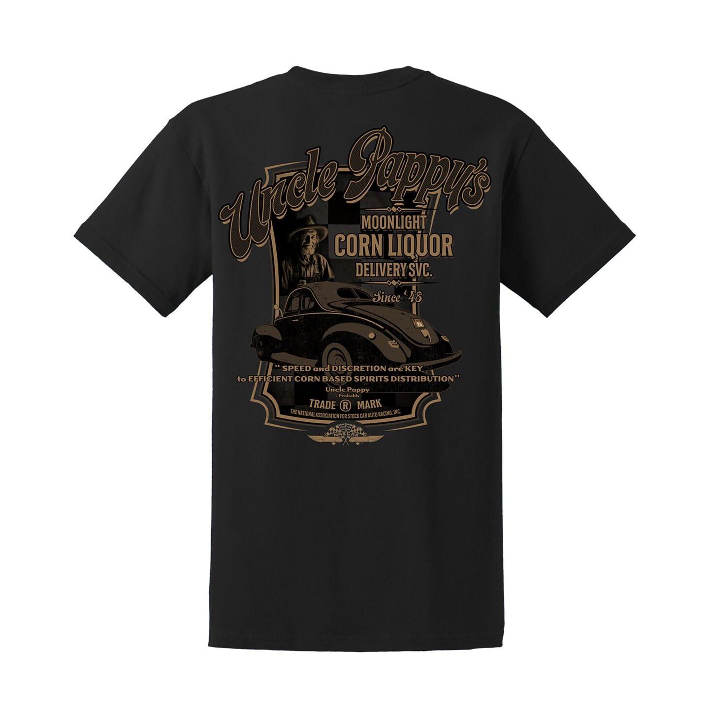 Мужская футболка TEAM NASCAR Black Uncle Pappy Tri-Blend — фото 2
