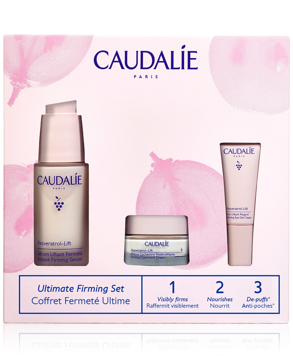 Shop Caudalíe 3-pc. Resveratrol-lift Ultimate Firming Skincare Set In No Color