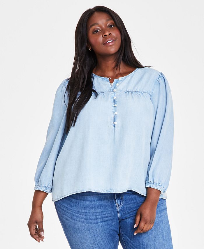 Blouse Femme Ete Levi's Women's Halsey 3/4-Sleeve Top 726 High - Main Image