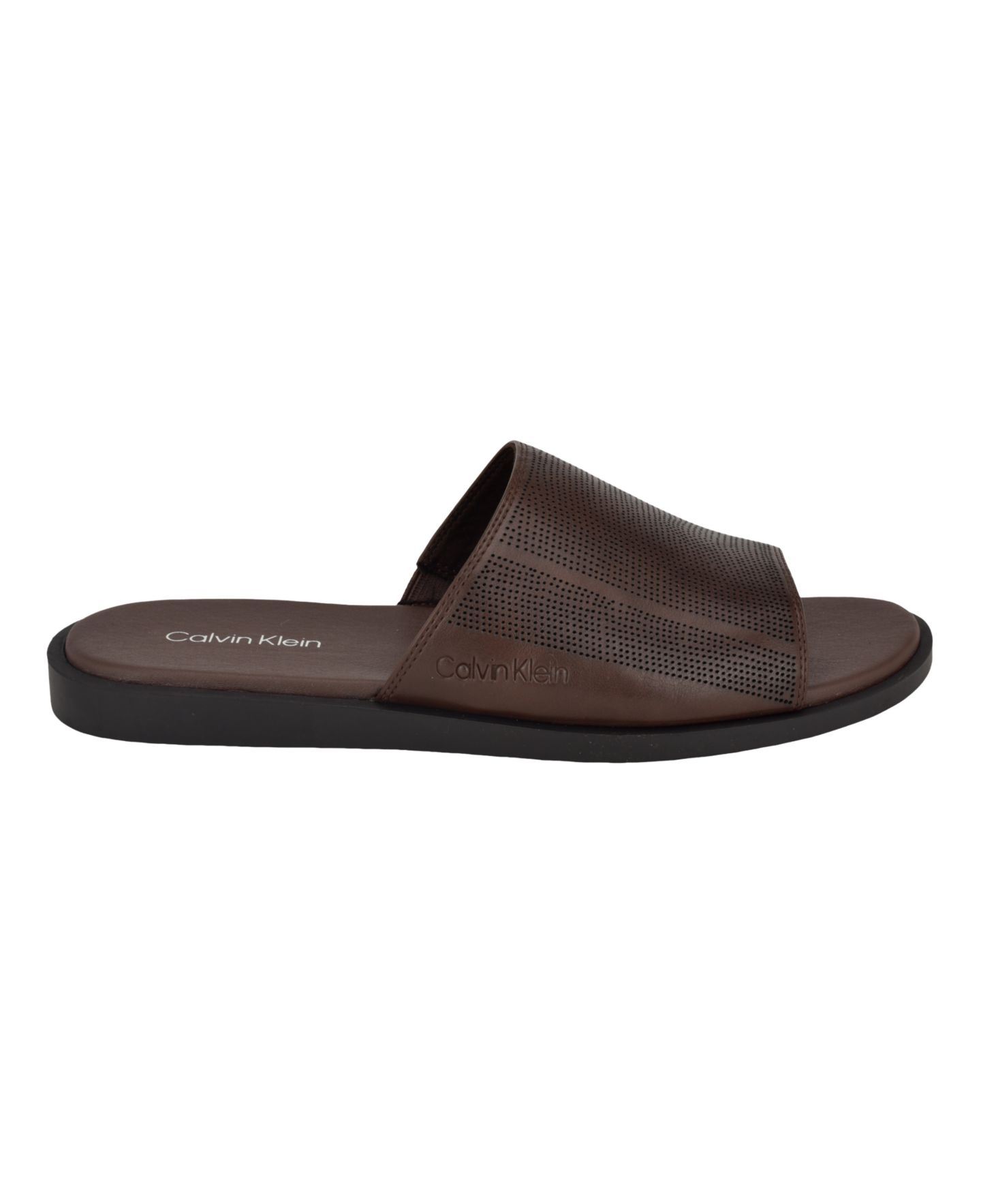 Мужские сандалии Calvin Klein Espar Casual Slip-On, цвет: Чёрный — фото 7