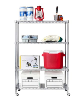 UltraDurable 4-Tier NSF Steel Wire Shelving System
