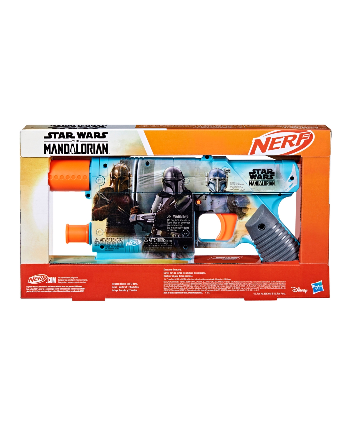 Shop Nerf Star Wars The Mandalorian Dart Blaster In No Color