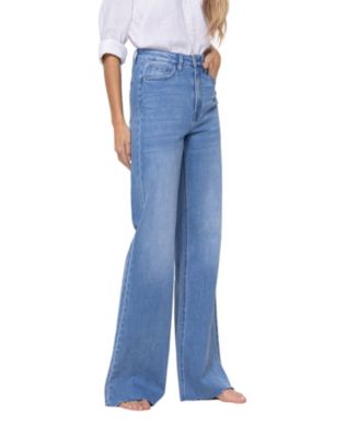 Women's Super High Rise Wide Leg Jeans