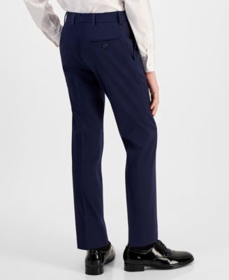 Big Boys Classic Fit Machine Washable Stretch Dress Pants
