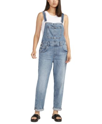 Women's Baggy Straight Leg Overalls