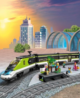 City Express Passenger Train 60337 Toy Building Set with 6 Minifigures