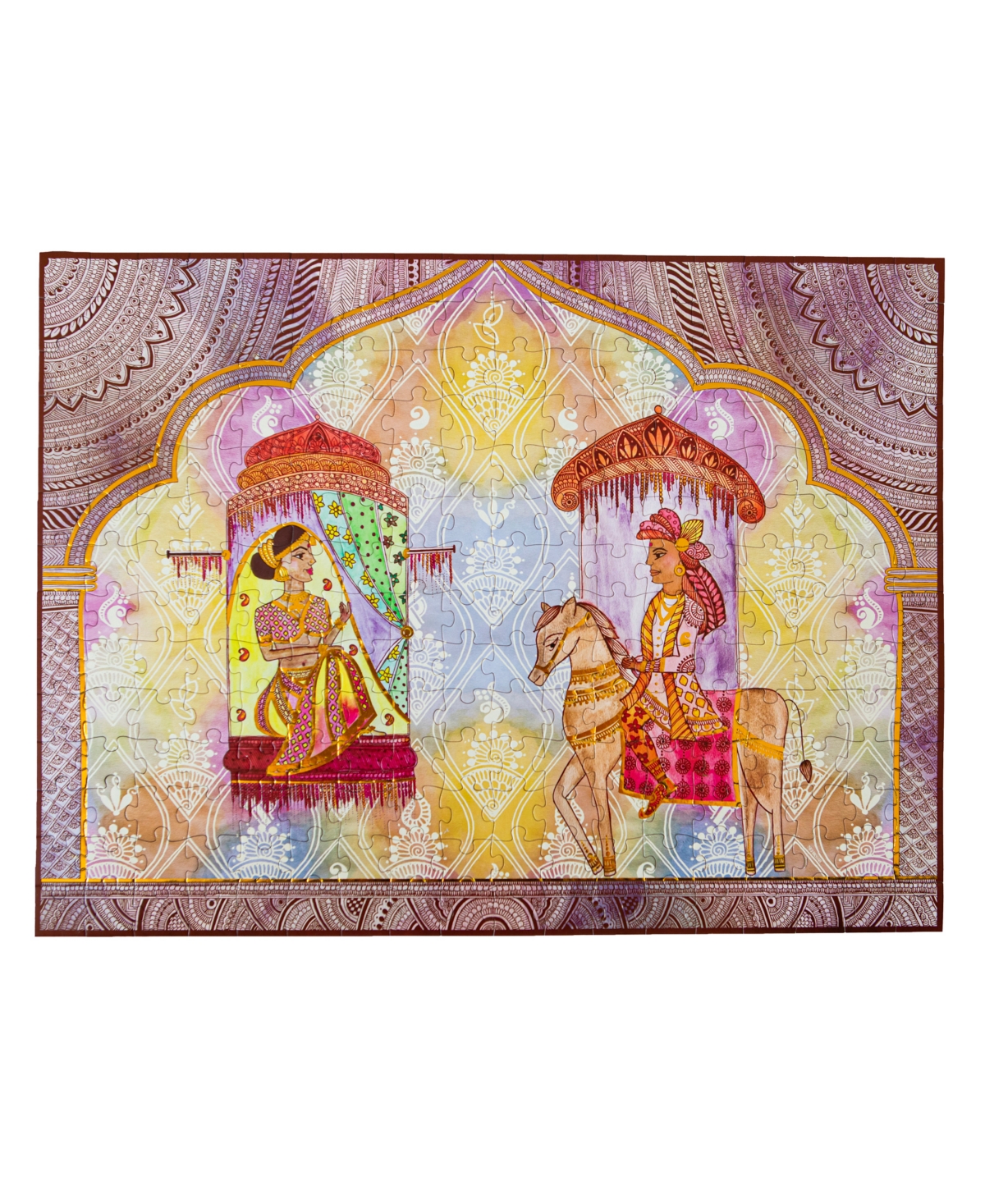 Kulture Khazana Mehndi Stories Henna Jigsaw Puzzle, 252 Pieces