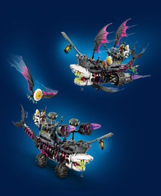 LEGO® DREAMZzz 71469 Nightmare&nbsp;Shark&nbsp;Ship Toy Building Set with Mateo, Izzie, and Nova Minifigures