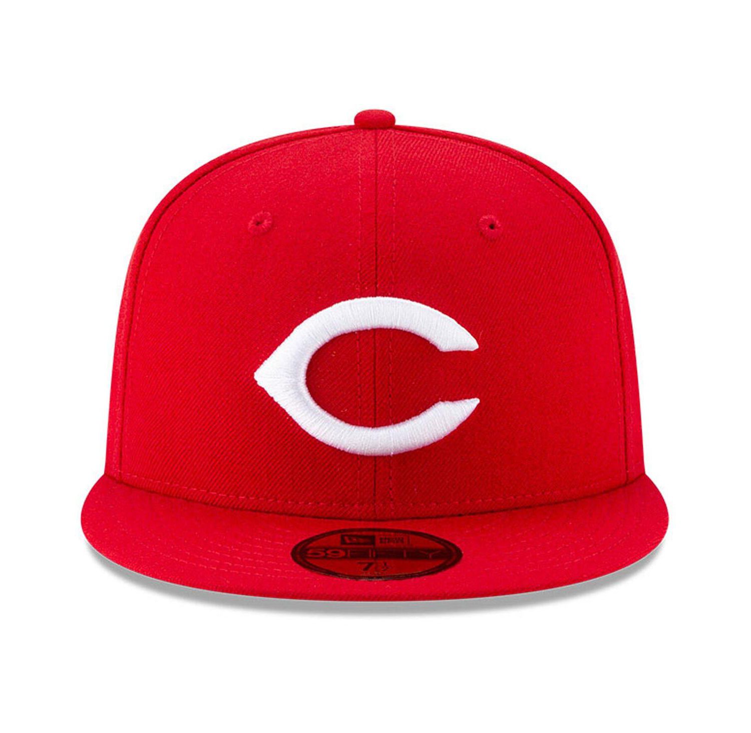 Men's Red Cincinnati Reds 1990 World Series Wool 59FIFTY Fitted Hat