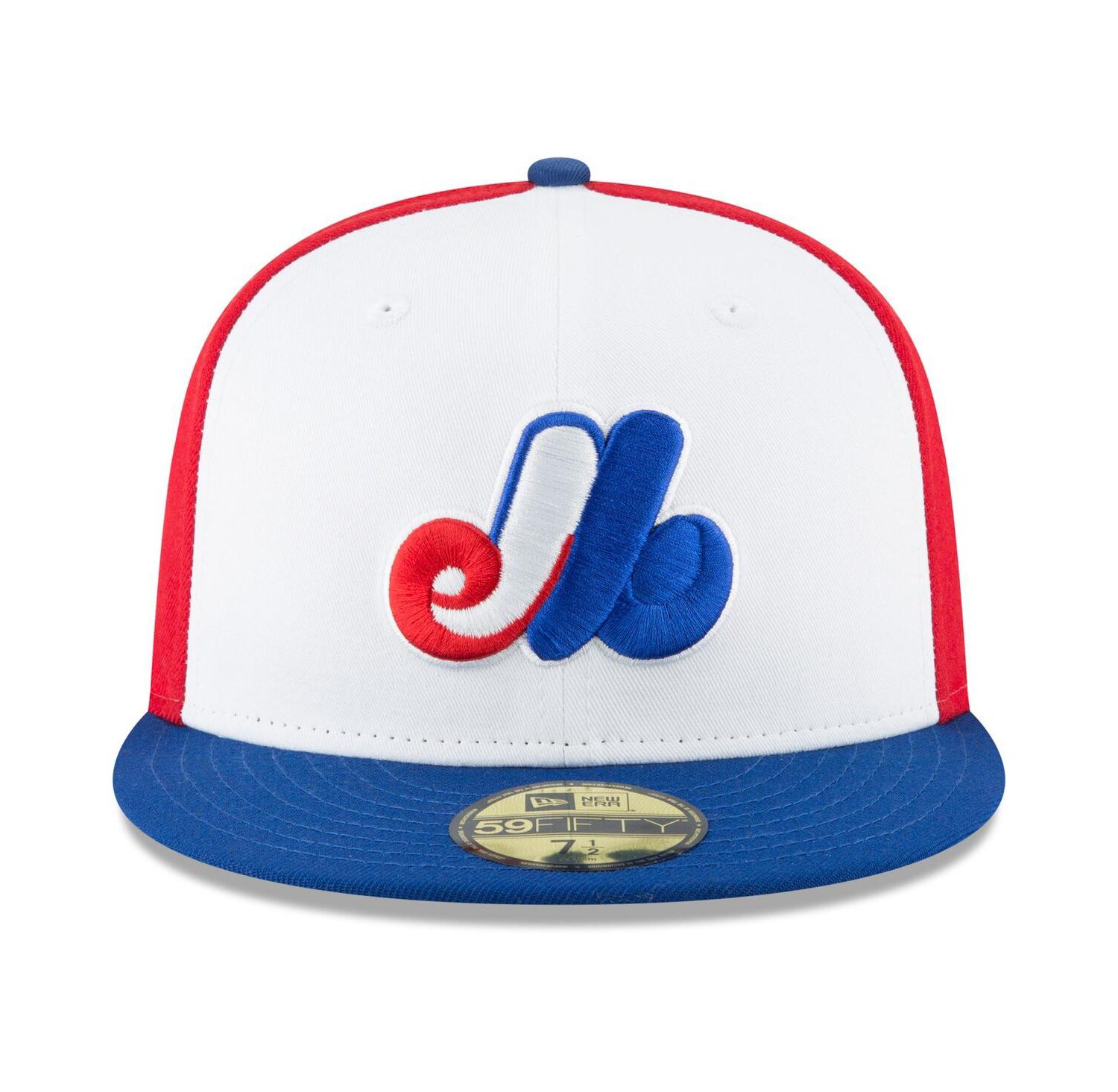 Men's White Montreal Expos Cooperstown Collection Wool 59FIFTY Fitted Hat