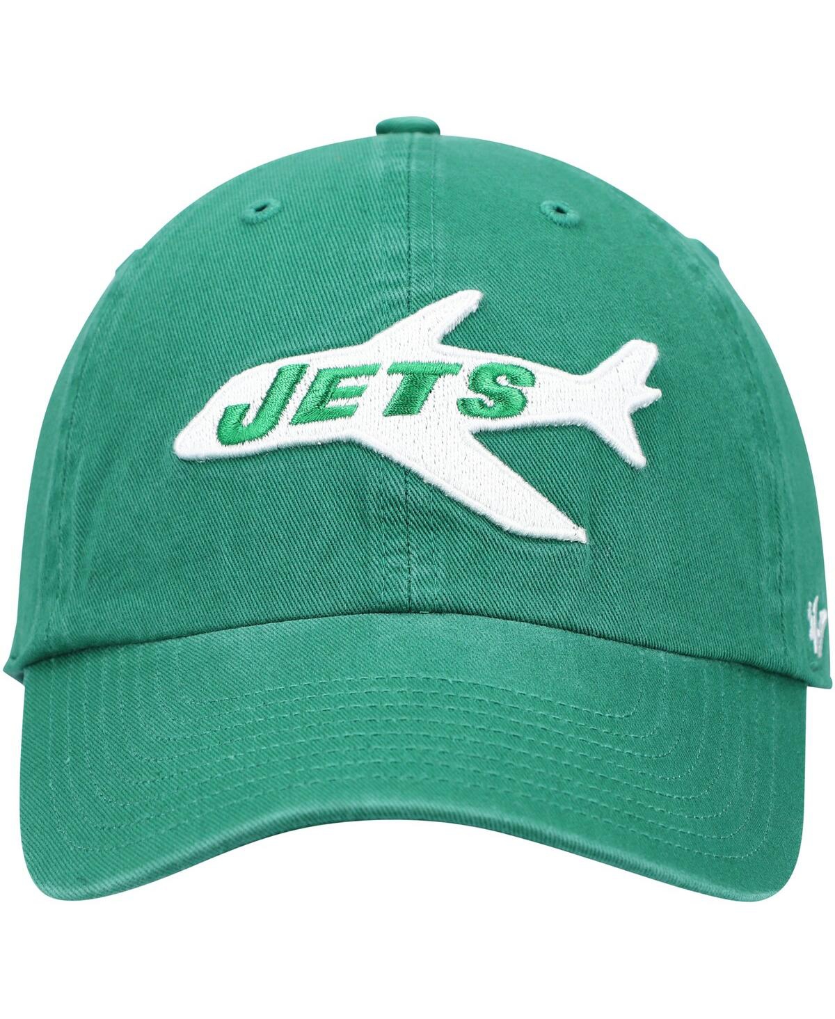 47 Brand Men's ' Green New York Jets Clean Up Legacy Adjustable Hat In Green