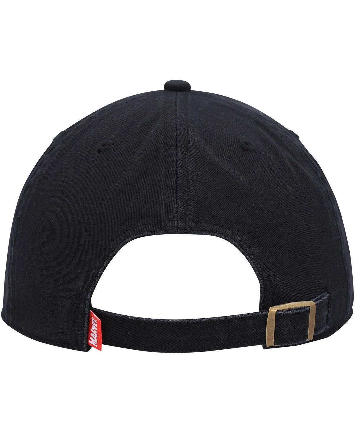 Shop Marvel Men's  Black Black Panther Dad Adjustable Hat
