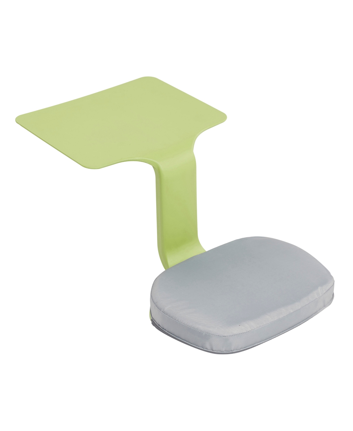 The Surf Portable Lap Desk with Cushion, Flexible Seating, Green - Light grey