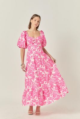 chinese dress ladies FREE PEOPLE Maxi BLUEBELL Patchwork Tiered Dress – Silver Accents main image 1