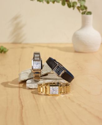 Eco-Drive Women's Bianca Stainless Steel Bracelet Watch 28mm