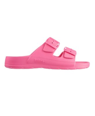 Women's Double Buckle Adjustable Slide with Everywear