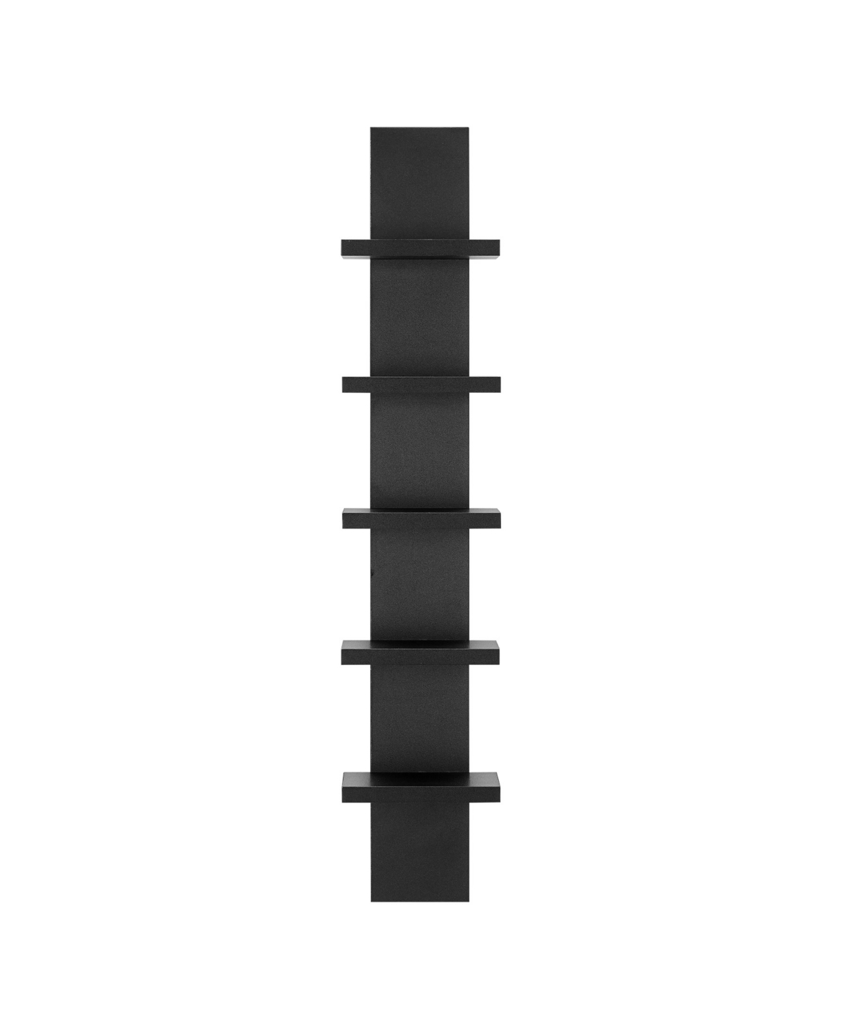 Utility Column Spine Wall Shelves - Black