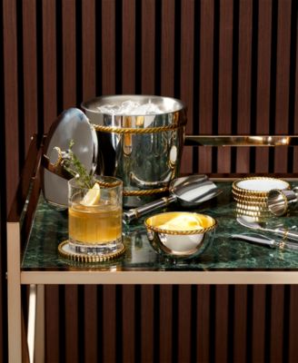 Roseland Metal Ice Bucket Tongs, Set of 2