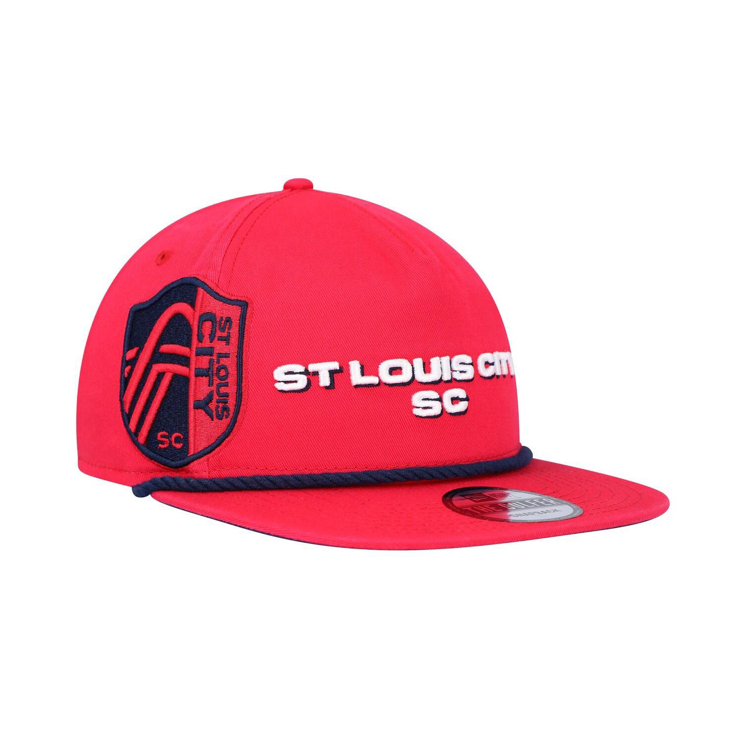 Men's Red St. Louis City SC Heritage The Golfer Snapback Hat