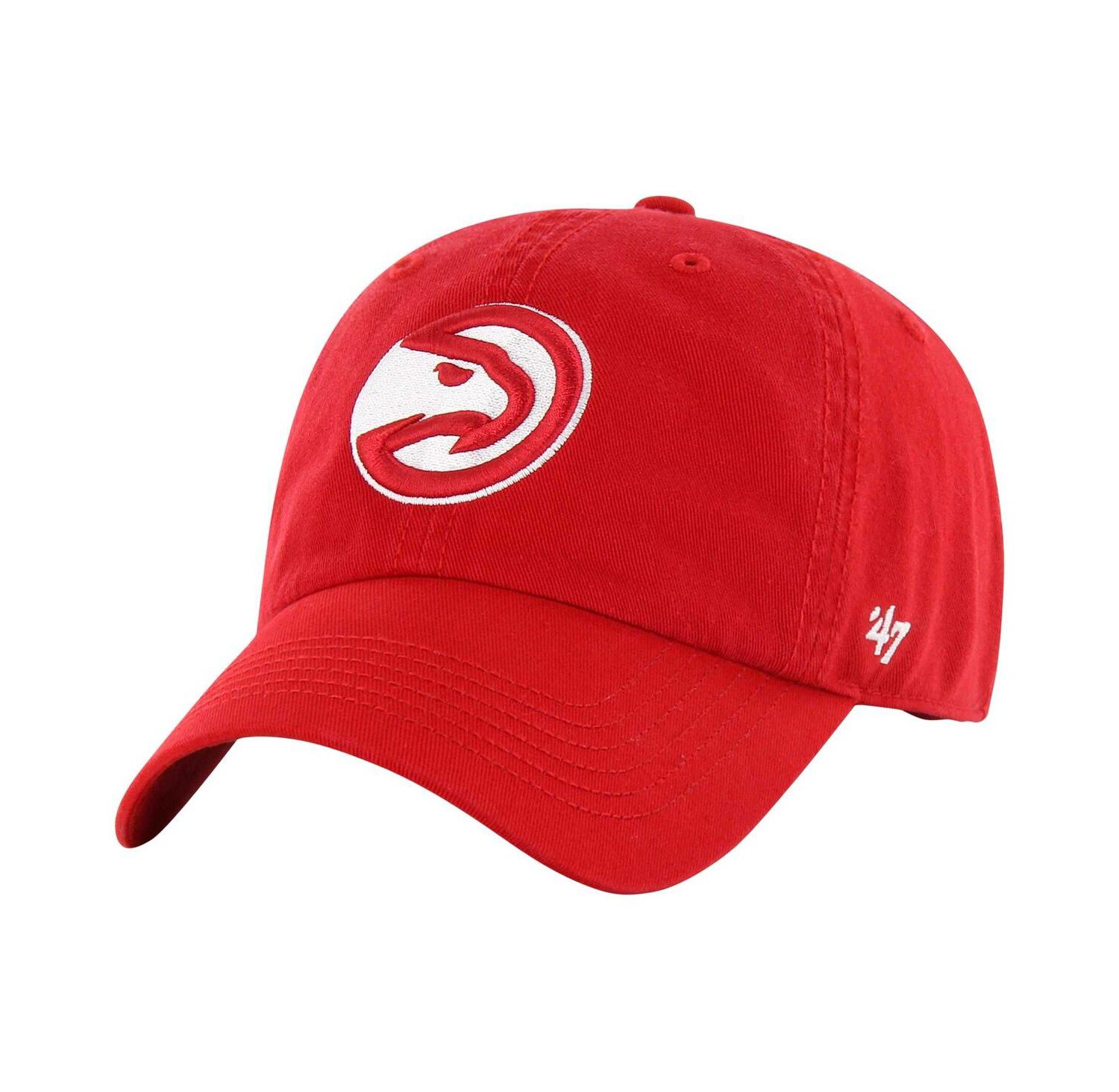 Men's Red Atlanta Hawks Classic Franchise Fitted Hat